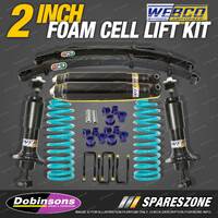 2" 50mm Foam Cell Lift kit Strut Dobinsons Coil EFS Leaf for Isuzu D-max 20-on