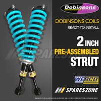 Complete struts front lift kit Dobinsons Coil for Mitsubishi Pajero Sport 15-On