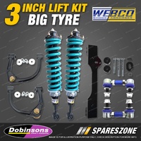3" Big Tyre Lift Kit Complete Strut Dobinsons Coil for Isuzu D-Max 12-20