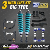3" Big Tyre Lift Kit Complete Strut Dobinsons Coil for Toyota Hilux KUN26 GGN25