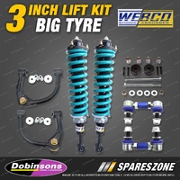 3" Big Tyre Lift Kit Complete Strut Dobinsons Coil for Toyota Prado 120 150