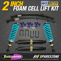 2" Pre Assembled Foam Cell Lift Kit Leaf Dobinsons Coil for Mitsubishi Triton MR