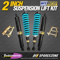 30mm Easy Lift Kit Webco Shocks Dobinsons Coil Springs for Mitsubishi Triton MR