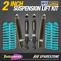 2" Lift Kit Webco Shocks Dobinsons Coil Springs for TOYOTA Prado 120 03-09