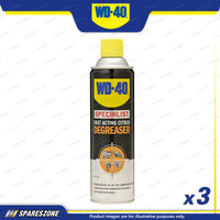 3 x WD-40 Specialist All Purpose Citrus Degreaser Cleaner Water-Based Spray