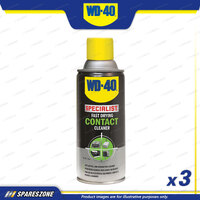 3 x WD-40 Specialist Fast Drying Contact Cleaner 290G/418ML Non-Conductive spray