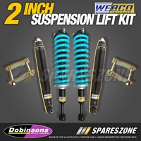 2" 50mm Easy Lift Kit Webco Shocks Dobinsons Coil for Mitsubishi Triton ML MN