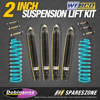 2" 50mm Easy Lift Kit Webco Shocks Dobinsons Coils for Toyota Landcruiser 78