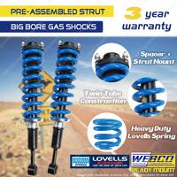 Front Webco HD Raised Pre Assembled struts for FORD RANGER PX Pick Up 11-18
