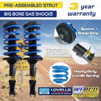 Brand New Front Webco Sport Low Pre Assembled struts for MAZDA 626 GE1 2WS