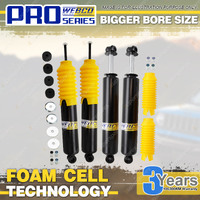 Front Rear 2" Lift Foam Cell Shock Absorbers for Ford F100 F150 F250 F350 80-02