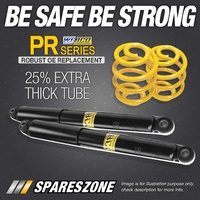 Rear Webco Shocks Super Low King Springs for FALCON FAIRMONT BF BA XR6 XR8