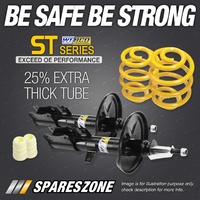 Rear Webco Shock Absorbers Lowered King Springs for HOLDEN APOLLO JM JP 92-97