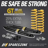 Rear Webco HD Pro Shock Absorbers King Springs for MITSUBISHI PAJERO NH NJ NK NL