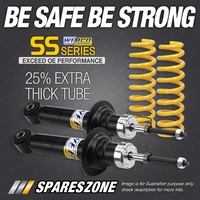 Rear Webco Pro Shock Absorbers STD King Springs for NISSAN PULSAR N15 97-98