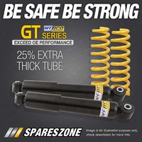 Rear Webco HD Pro Shock Absorbers King Springs for LANDROVER DISCOVERY 99-02