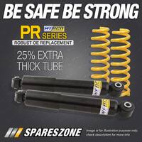 Rear Webco Shock Absorbers STD King Springs for Hyundai Santa Fe CM SUV 09-13