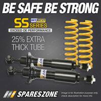 Rear Webco Shock Absorbers STD Springs for Mitsubishi Lancer CH 02-07 Excl VRX