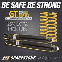 Front Webco Shocks Raised Comfort King Springs for Toyota Landcruiser HDJ UZJ100