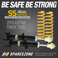 Front Webco Shocks Raised King Springs for Ford Ranger Next Gen PY 4Cyl Diesel