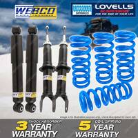 Front Rear Webco Shock Absorbers STD Springs for Ford Territory SX SY 2WD 07-11