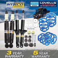 F+R Webco Shock Absorbers Super Low Springs for Ford Falcon EB ED EF EL XR6 XR8