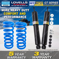 Front Webco Shock Absorbers Lovells STD Springs for FORD BRONCO 4WD Wagon 81-87