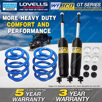 Front Webco HD Shock Absorbers Sport Low Springs for FAIRLANE LTD LANDAU ZK ZL