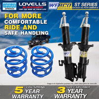 Front Webco Shock Absorbers Super Low Springs for FORD FESTIVA WB WD WF Hatch