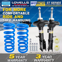 Front Webco Shock Absorbers Lovells Raised Springs for HOLDEN Commodore VZ 04-08