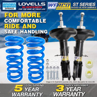 Front Webco Shock Absorbers Lovells Raised Spring for HOLDEN Commodore VR VS Ute