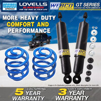 Rear Webco Shock Absorbers Sport Low Springs for Commodore VY VZ Sedan 8 Cyl