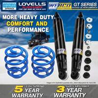 Rear Webco Shock Absorbers Super Low Springs for HOLDEN Commodore VY VZ Ute