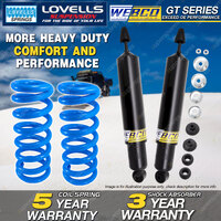 Rear Webco Shock Absorbers Raised Springs for HOLDEN Commodore VN VP VR VS Sedan