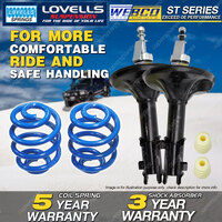 Front Webco Shock Absorbers Sport Low Spring for HYUNDAI Lantra J2 Sdn Wgn 95-99