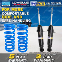 Front Webco Shock Absorbers Lovells STD Spring for MITSUBISHI Pajero NP NS NT NW