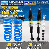 Front Webco Shock Absorbers Raised Springs for Hilux SR5 GGN25R KUN26R 6 Cyl