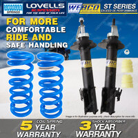Front Webco Shock Absorbers Lovells Raised Springs for TOYOTA Camry SDV10 93-97