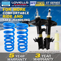 Front Webco Shock Absorbers Lovells Raised Spring for TOYOTA Camry SXV20R MCV20R
