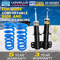 Front Webco Shock Absorbers Raised Springs for FORD TERRITORY SX SY AWD 04-07