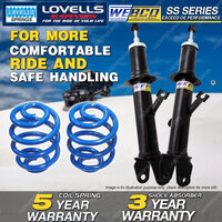 Front Webco Shock Absorbers Sport Low Springs for FORD TERRITORY SX SY 2WD 04-07
