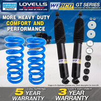 Front Webco Shock Absorbers Lovells STD Springs for JEEP GRAND CHEROKEE WJ