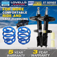 Rear Webco Shock Struts Sport Low Spring for LEXUS ES300 VXV10 VCV11 MCV20 MCV21