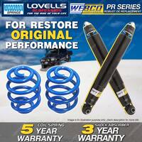 Rear Webco Shock Absorbers Lovells Sport Low Springs for MAZDA 6 GH 2.5 08-ON