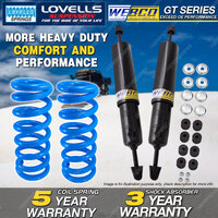 Front Webco Shock Absorbers Lovells HD Raised Spring for ROVER RANGE ROVER 72-95