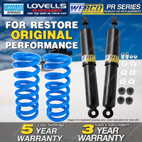 Front Webco Shock Absorbers Lovells STD Springs for SUZUKI JIMNY 4WD JA33 SN413