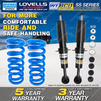 Front Webco Shock Absorbers Raised Spring for TOYOTA LANDCRUISER UZJ200R VDJ200R