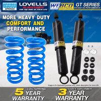 Rear Webco Shock Absorbers Lovells STD Springs for TOYOTA PRADO 90 series
