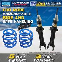 Front Webco Shock Absorbers Sport Low Springs for Falcon BF II XR6 XR8 GT GTP