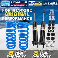Front Webco Shock Absorbers STD Springs for FORD Falcon XA XB XW XY Fairlane ZJ